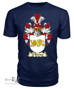 ScotsTee O'Duane, O' Devine II Coat Of Arms Family Crest Ireland V23 T Shirt