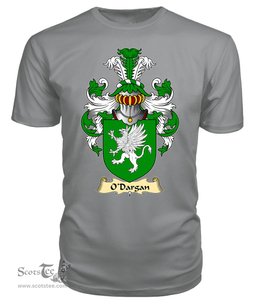ScotsTee O'Dargan, MacDeargan Coat Of Arms Family Crest Ireland V23 T Shirt