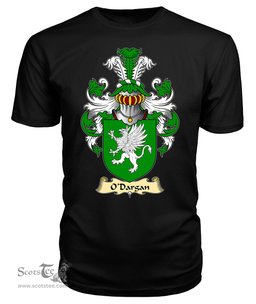 ScotsTee O'Dargan, MacDeargan Coat Of Arms Family Crest Ireland V23 T Shirt