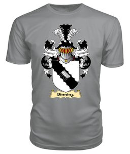 ScotsTee Shop Scottish Binning Family Scottish Coat of Arms Emblem Scotland V23 T Shirt