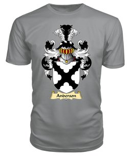 ScotsTee Shop Scottish Anderson Family Scottish Coat of Arms Emblem Scotland V23 T Shirt