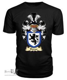 ScotsTee Shop Scottish Blocase Family Scottish Coat of Arms Emblem Scotland V23 T Shirt