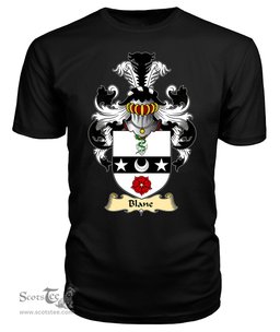 ScotsTee Shop Scottish Blane Family Scottish Coat of Arms Emblem Scotland V23 T Shirt