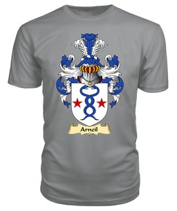 ScotsTee Shop Scottish Arneil Family Scottish Coat of Arms Emblem Scotland V23 T Shirt