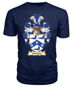 ScotsTee Shop Scottish Armour Family Scottish Coat of Arms Emblem Scotland V23 T Shirt