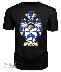 ScotsTee Shop Scottish Armour Family Scottish Coat of Arms Emblem Scotland V23 T Shirt