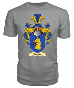ScotsTee Shop Scottish Bain or Baines Family Scottish Coat of Arms Emblem Scotland V23 T Shirt