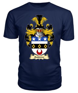 ScotsTee Shop Scottish Andrew Family Scottish Coat of Arms Emblem Scotland V23 T Shirt