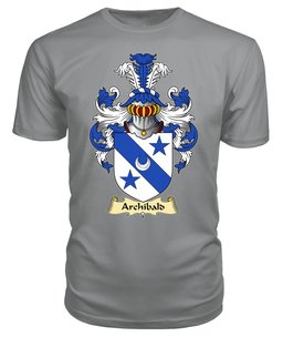 ScotsTee Shop Scottish Archibald Family Scottish Coat of Arms Emblem Scotland V23 T Shirt