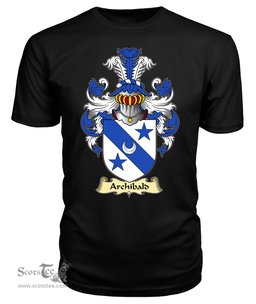 ScotsTee Shop Scottish Archibald Family Scottish Coat of Arms Emblem Scotland V23 T Shirt
