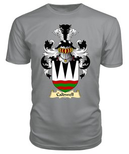 ScotsTee Shop Scottish Caldwell Family Scottish Coat of Arms Emblem Scotland V23 T Shirt