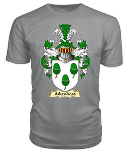 ScotsTee Shop Scottish Aikenhead Family Scottish Coat of Arms Emblem Scotland V23 T Shirt