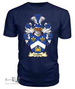 ScotsTee Shop Scottish Crab or Crabbie Family Scottish Coat of Arms Emblem Scotland V23 T Shirt