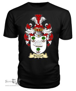 ScotsTee Shop Scottish Darroch Family Scottish Coat of Arms Emblem Scotland V23 T Shirt