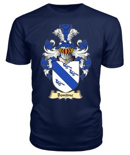 ScotsTee Shop Scottish Bontine Family Scottish Coat of Arms Emblem Scotland V23 T Shirt