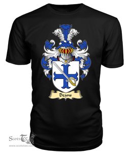 ScotsTee Shop Scottish Deans Family Scottish Coat of Arms Emblem Scotland V23 T Shirt
