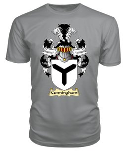 ScotsTee Shop Scottish Cunningham Family Scottish Coat of Arms Emblem Scotland V23 T Shirt
