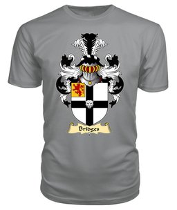 ScotsTee Shop Scottish Bridges Family Scottish Coat of Arms Emblem Scotland V23 T Shirt