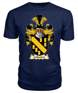 ScotsTee Shop Scottish Callander Family Scottish Coat of Arms Emblem Scotland V23 T Shirt