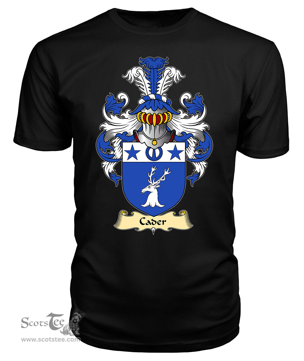 ScotsTee Shop Scottish Cader Family Scottish Coat of Arms Emblem Scotland V23 T Shirt