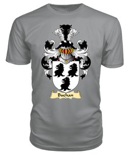 ScotsTee Shop Scottish Buchan Family Scottish Coat of Arms Emblem Scotland V23 T Shirt