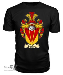 ScotsTee Shop Scottish Brechin Family Scottish Coat of Arms Emblem Scotland V23 T Shirt