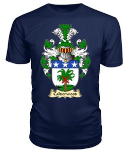 ScotsTee Shop Scottish Calderwood Family Scottish Coat of Arms Emblem Scotland V23 T Shirt
