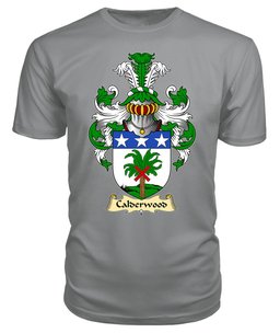 ScotsTee Shop Scottish Calderwood Family Scottish Coat of Arms Emblem Scotland V23 T Shirt