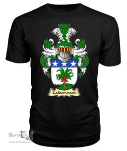 ScotsTee Shop Scottish Calderwood Family Scottish Coat of Arms Emblem Scotland V23 T Shirt