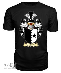 ScotsTee Shop Scottish Cleghorn Family Scottish Coat of Arms Emblem Scotland V23 T Shirt