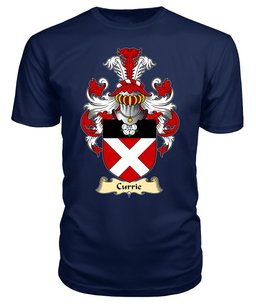ScotsTee Shop Scottish Currie Family Scottish Coat of Arms Emblem Scotland V23 T Shirt