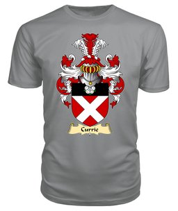 ScotsTee Shop Scottish Currie Family Scottish Coat of Arms Emblem Scotland V23 T Shirt