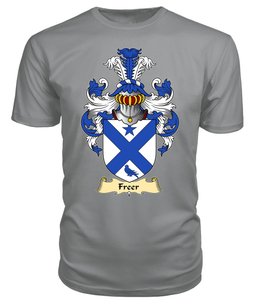 ScotsTee Shop Scottish Freer Family Scottish Coat of Arms Emblem Scotland V23 T Shirt