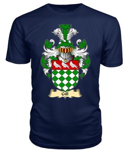 ScotsTee Shop Scottish Gill Family Scottish Coat of Arms Emblem Scotland V23 T Shirt