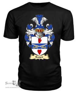 ScotsTee Shop Scottish Ewart Family Scottish Coat of Arms Emblem Scotland V23 T Shirt