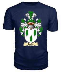 ScotsTee Shop Scottish Foulis Family Scottish Coat of Arms Emblem Scotland V23 T Shirt