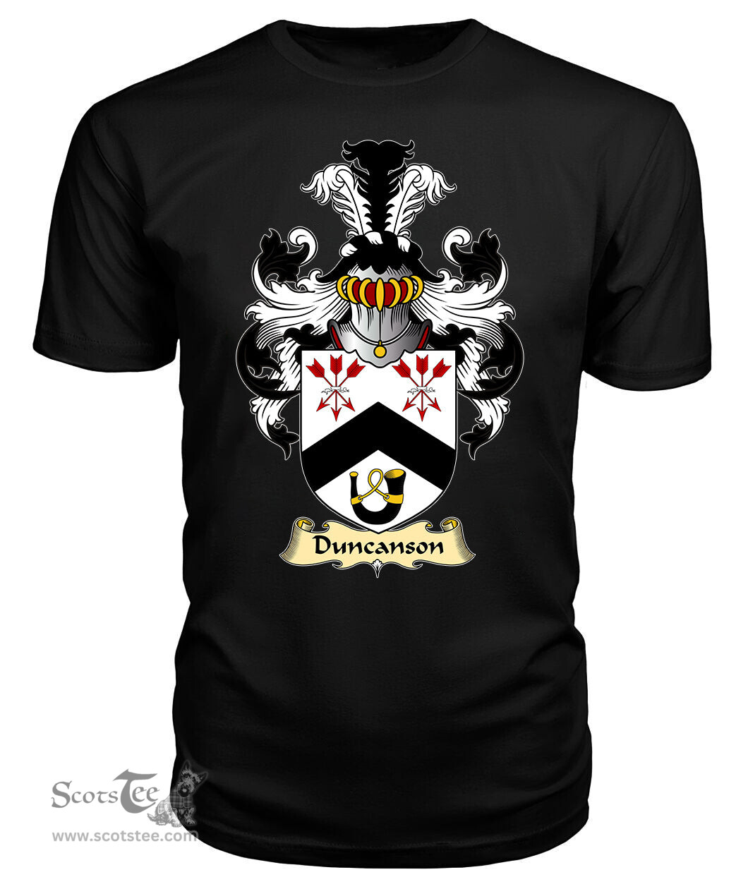 ScotsTee Shop Scottish Duncanson Family Scottish Coat of Arms Emblem Scotland V23 T Shirt