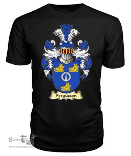 ScotsTee Shop Scottish Fergusson Family Scottish Coat of Arms Emblem Scotland V23 T Shirt