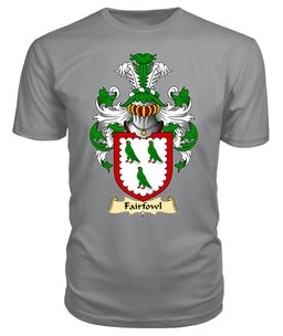 ScotsTee Shop Scottish Fairfowl Family Scottish Coat of Arms Emblem Scotland V23 T Shirt