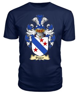 ScotsTee Shop Scottish Biggar Family Scottish Coat of Arms Emblem Scotland V23 T Shirt