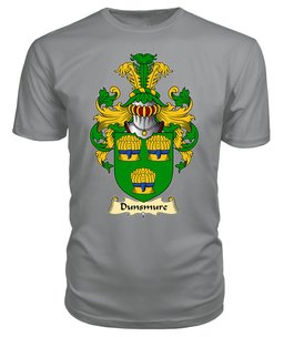 ScotsTee Shop Scottish Dunsmure or Dunsmuir Family Scottish Coat of Arms Emblem Scotland V23 T Shirt