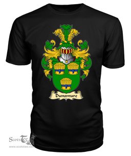 ScotsTee Shop Scottish Dunsmure or Dunsmuir Family Scottish Coat of Arms Emblem Scotland V23 T Shirt