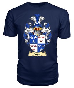 ScotsTee Shop Scottish Fraser (of Lovat) Family Scottish Coat of Arms Emblem Scotland V23 T Shirt