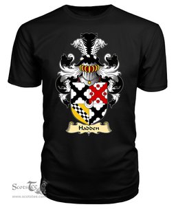 ScotsTee Shop Scottish Hadden Family Scottish Coat of Arms Emblem Scotland V23 T Shirt