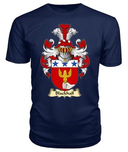 ScotsTee Shop Scottish Blackhall Family Scottish Coat of Arms Emblem Scotland V23 T Shirt