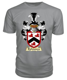 ScotsTee Shop Scottish Elphinstone Family Scottish Coat of Arms Emblem Scotland V23 T Shirt