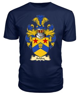 ScotsTee Shop Scottish Arkley Family Scottish Coat of Arms Emblem Scotland V23 T Shirt