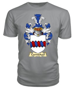ScotsTee Shop Scottish Carmichael Family Scottish Coat of Arms Emblem Scotland V23 T Shirt