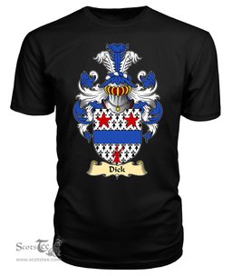 ScotsTee Shop Scottish Dick Family Scottish Coat of Arms Emblem Scotland V23 T Shirt