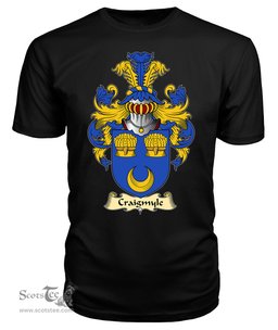 ScotsTee Shop Scottish Craigmyle Family Scottish Coat of Arms Emblem Scotland V23 T Shirt